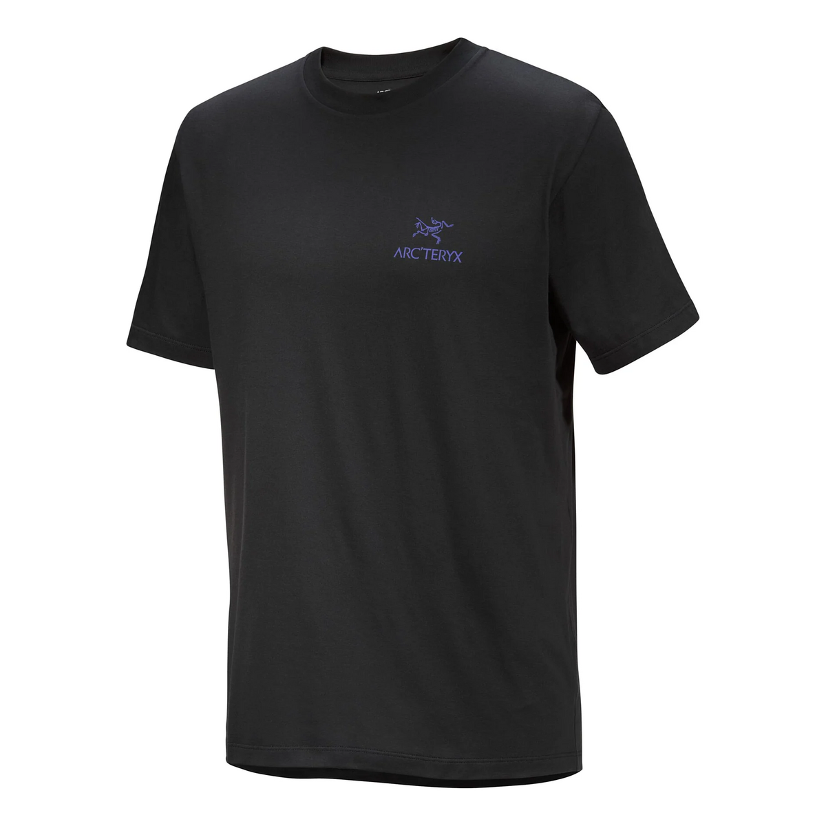 Kragg SL Cotton Bird Word T-shirt "Black Purple"