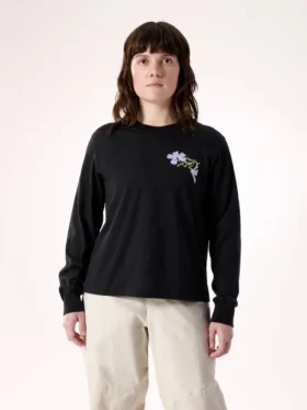 Kragg SL Cotton Bloom Crew Shirt LS för damer