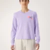Kragg SL Cotton Bloom Crew Shirt LS för damer