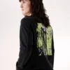 Kragg SL Cotton Bloom Crew Shirt LS för damer