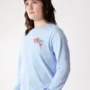 Kragg SL Cotton Bloom Crew Shirt LS för damer