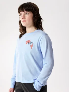 Kragg SL Cotton Bloom Crew Shirt LS för damer