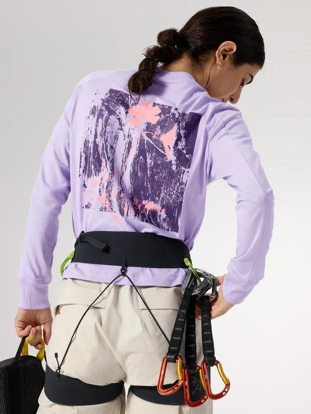 Kragg SL Cotton Bloom Crew Shirt LS för damer