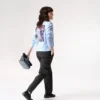 Kragg SL Cotton Bloom Crew Shirt LS för damer