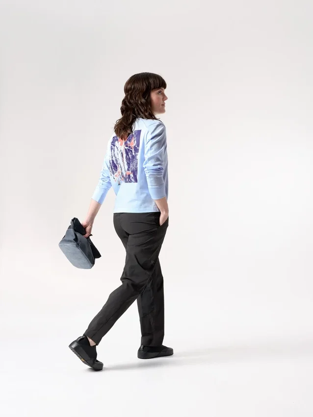 Kragg SL Cotton Bloom Crew Shirt LS för damer