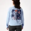 Kragg SL Cotton Bloom Crew Shirt LS för damer