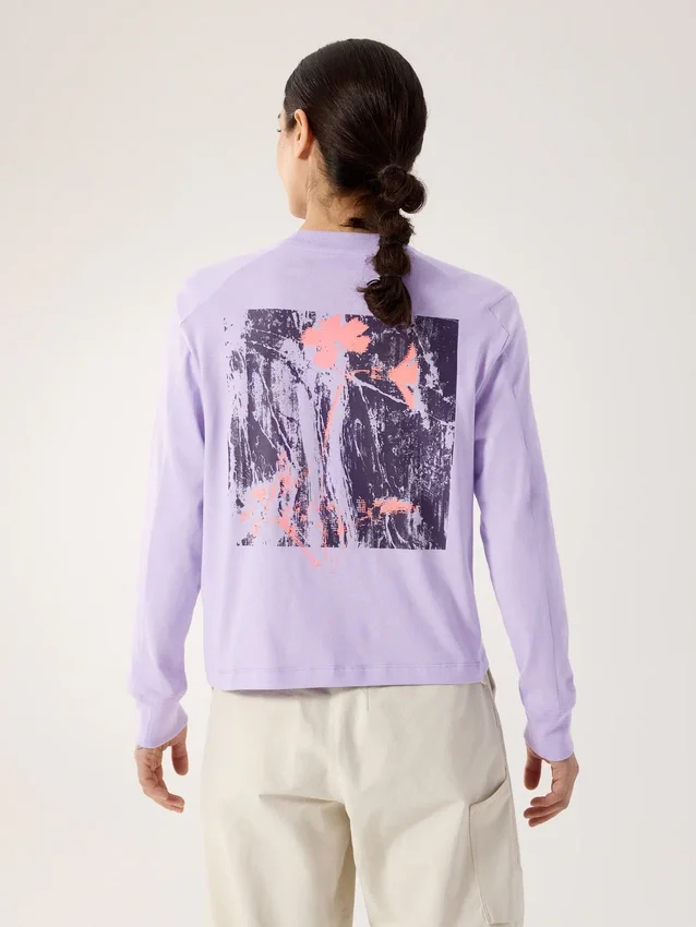 Kragg SL Cotton Bloom Crew Shirt LS för damer