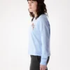 Kragg SL Cotton Bloom Crew Shirt LS för damer