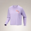 Kragg SL Cotton Bloom Crew Shirt LS för damer