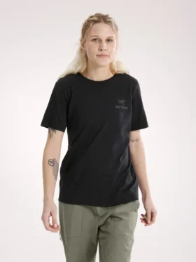 Kragg SL Cotton Emblem Crew Shirt SS för damer