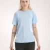 Kragg SL Cotton Emblem Crew Shirt SS för damer