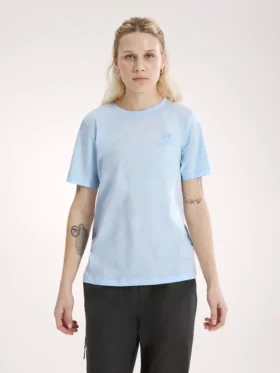 Kragg SL Cotton Emblem Crew Shirt SS för damer