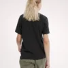 Kragg SL Cotton Emblem Crew Shirt SS för damer