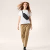Kragg SL Cotton Emblem Crew Shirt SS för damer