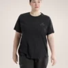 Kragg SL Cotton Emblem Crew Shirt SS för damer