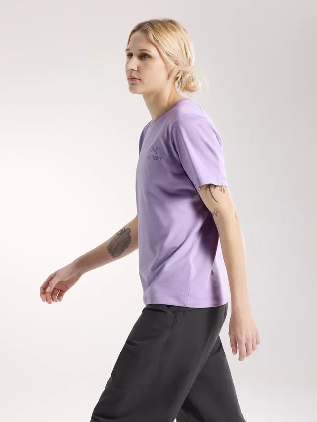 Kragg SL Cotton Emblem Crew Shirt SS för damer