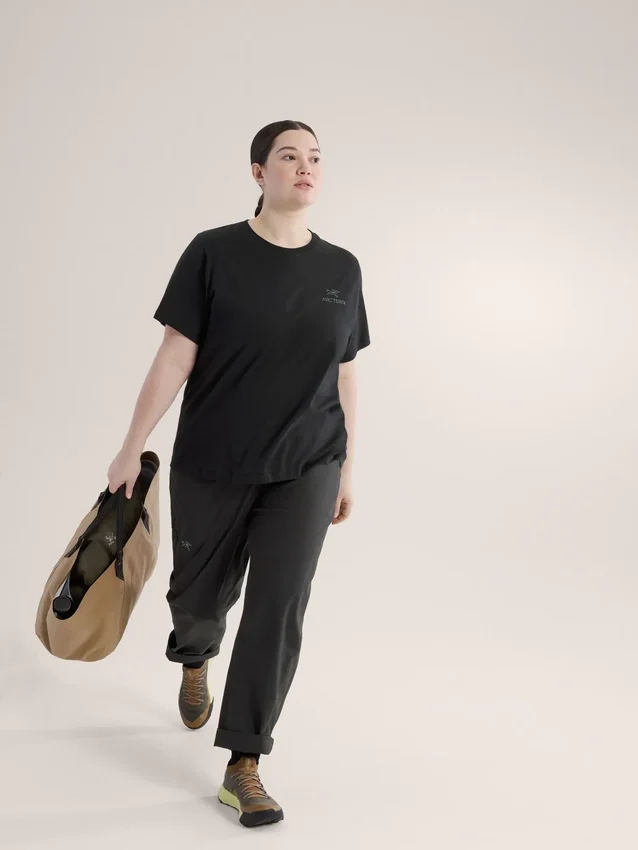 Kragg SL Cotton Emblem Crew Shirt SS för damer