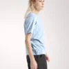 Kragg SL Cotton Emblem Crew Shirt SS för damer