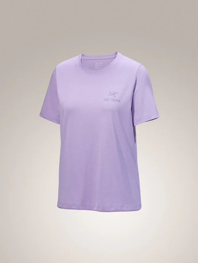 Kragg SL Cotton Emblem Crew Shirt SS för damer