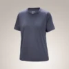 Kragg SL Cotton Emblem Crew Shirt SS för damer
