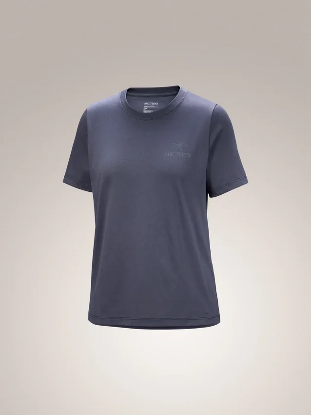 Kragg SL Cotton Emblem Crew Shirt SS för damer