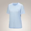 Kragg SL Cotton Emblem Crew Shirt SS för damer