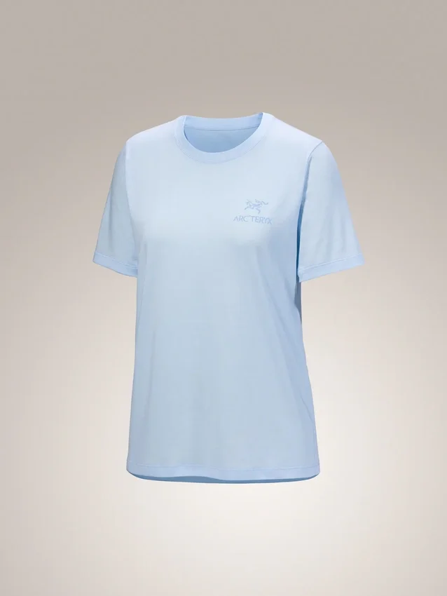 Kragg SL Cotton Emblem Crew Shirt SS för damer