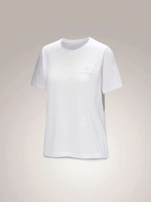 Kragg SL Cotton Emblem Crew Shirt SS för damer