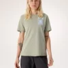 Kragg SL Cotton Superbloom Crew Shirt SS för damer