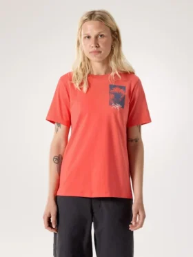 Kragg SL Cotton Superbloom Crew Shirt SS för damer