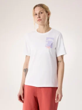 Kragg SL Cotton Superbloom Crew Shirt SS för damer