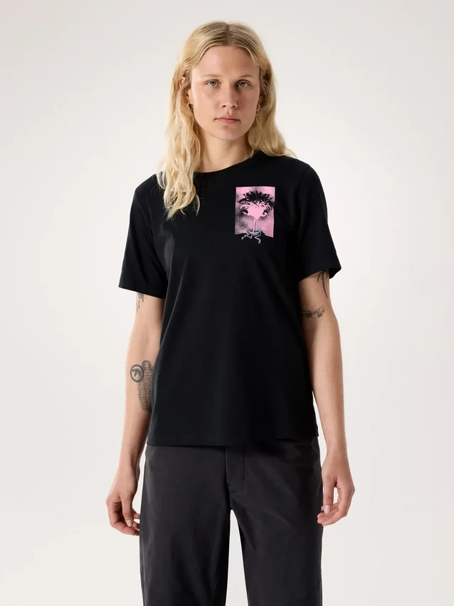 Kragg SL Cotton Superbloom Crew Shirt SS för damer