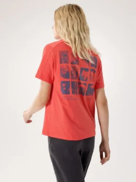 Kragg SL Cotton Superbloom Crew Shirt SS för damer