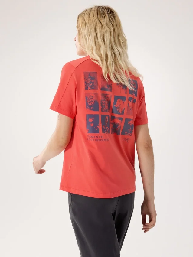 Kragg SL Cotton Superbloom Crew Shirt SS för damer