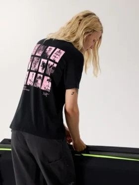Kragg SL Cotton Superbloom Crew Shirt SS för damer