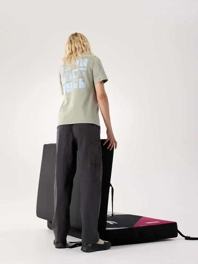 Kragg SL Cotton Superbloom Crew Shirt SS för damer