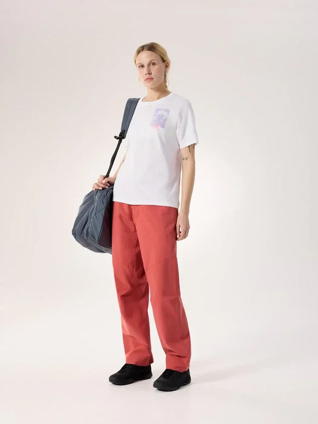 Kragg SL Cotton Superbloom Crew Shirt SS för damer