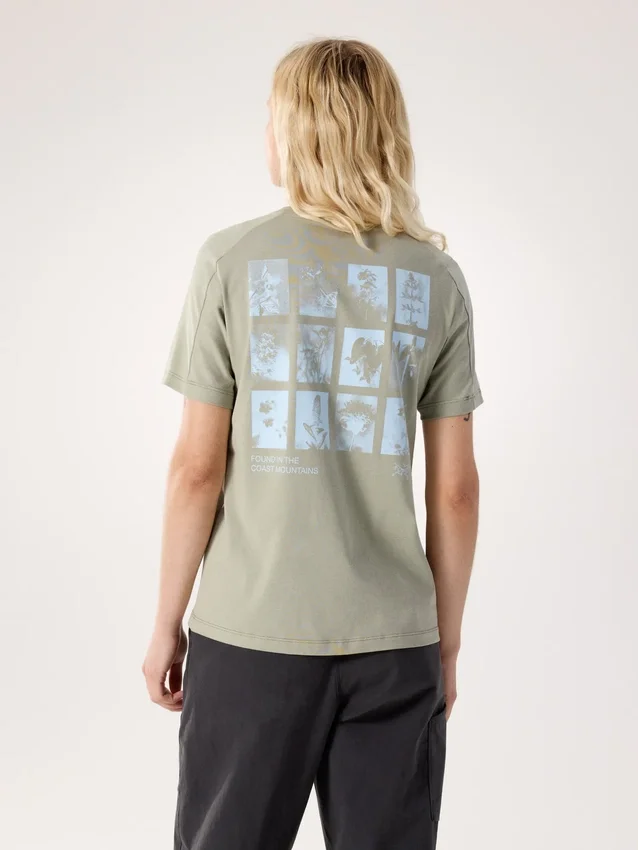 Kragg SL Cotton Superbloom Crew Shirt SS för damer