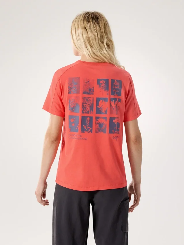 Kragg SL Cotton Superbloom Crew Shirt SS för damer
