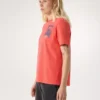 Kragg SL Cotton Superbloom Crew Shirt SS för damer