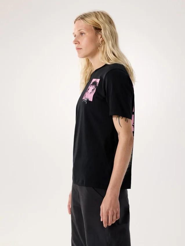 Kragg SL Cotton Superbloom Crew Shirt SS för damer