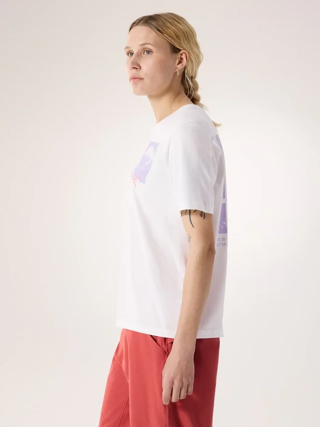 Kragg SL Cotton Superbloom Crew Shirt SS för damer
