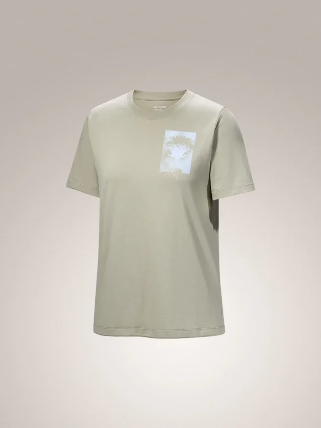 Kragg SL Cotton Superbloom Crew Shirt SS för damer