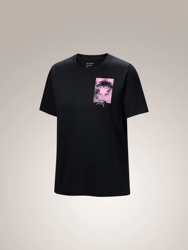 Kragg SL Cotton Superbloom Crew Shirt SS för damer