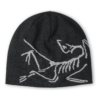 Lättviktig Bird Head-mössa "Svart Vit"