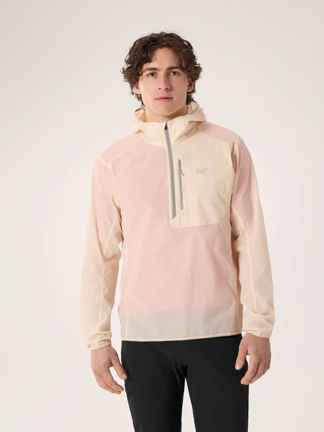 Ossa 1/2 Zip Huvtröja för män