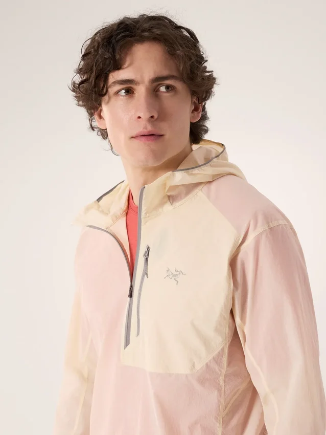 Ossa 1/2 Zip Huvtröja för män