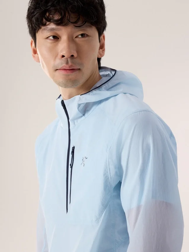 Ossa 1/2 Zip Huvtröja för män