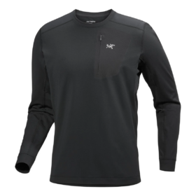 Rho LT T-shirt med rund hals "Black"