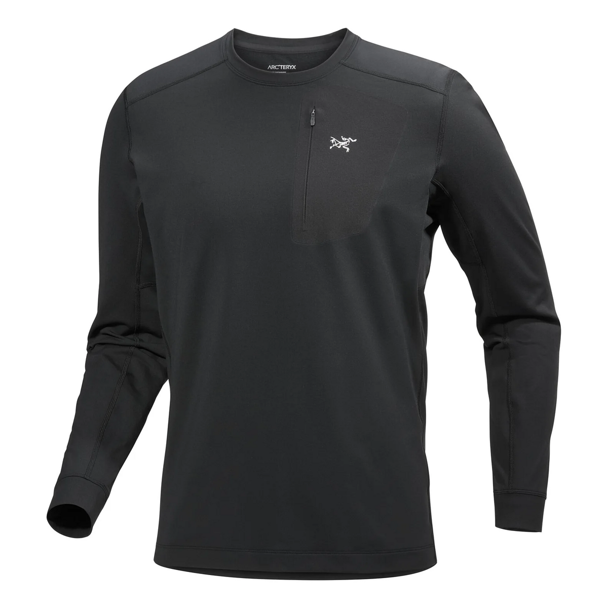 Rho LT T-shirt med rund hals "Black"